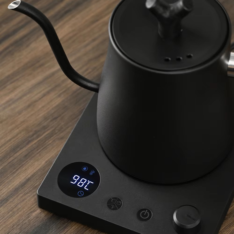 Coffee Tea Display - 1000ml Kuğu Boyunlu Elektrikli Su Isıtıcısı