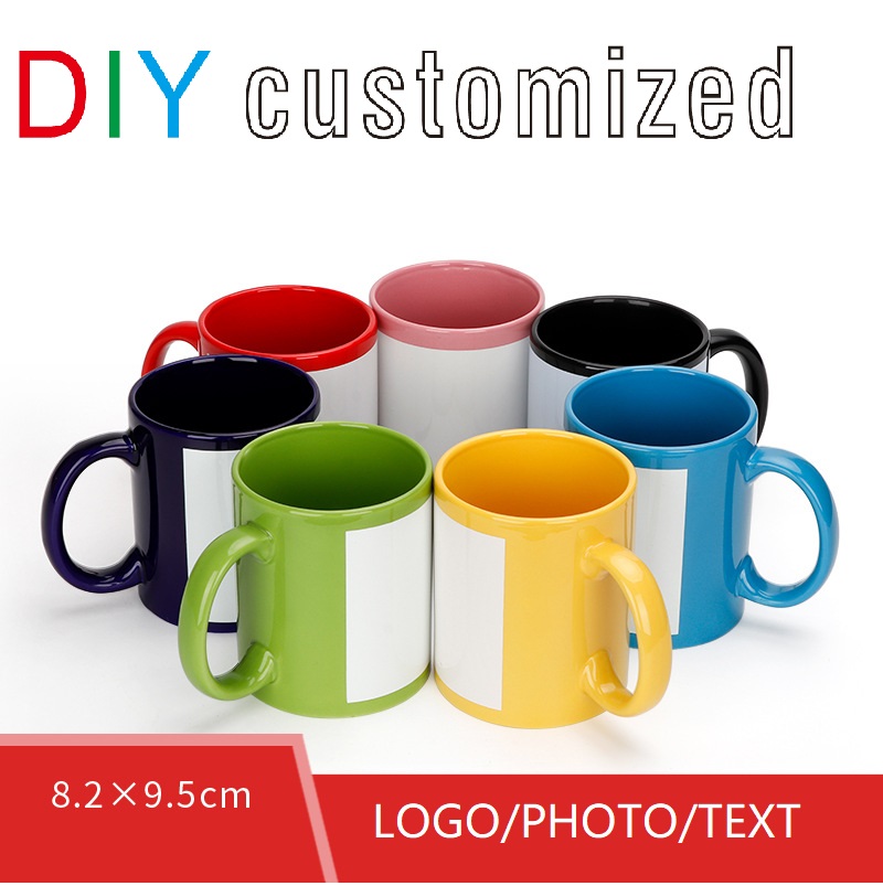 Coffee Tea Picture - Siyah Fincan DIY LOGO Seramik 350