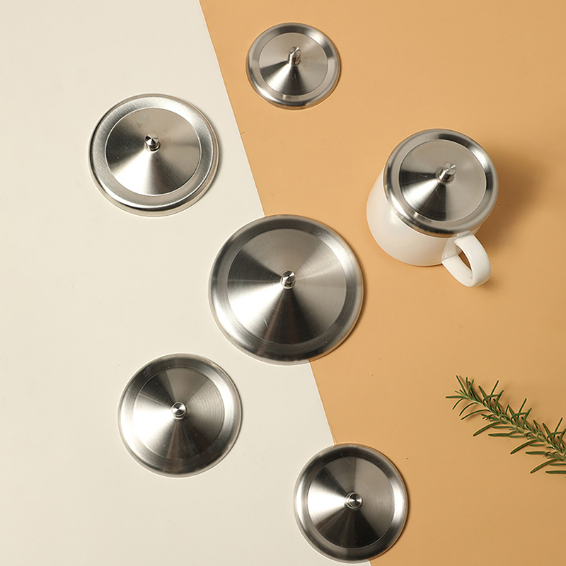 Coffee Tea Replacement - Paslanmaz Çelik Kapaklar Çay Kahve Metal