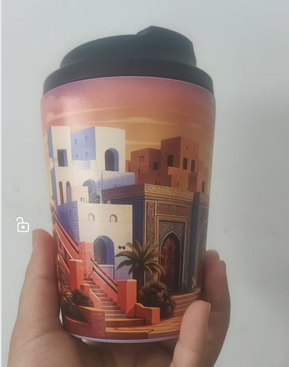 Coffee Tea Picture - Özel Logo Resimli Kahve Kafe Bardağı