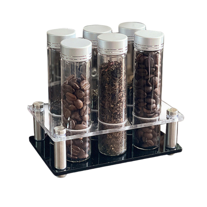 Coffee Tea Display - Kahve çekirdekleri saklama kabı taşınabilir kahve