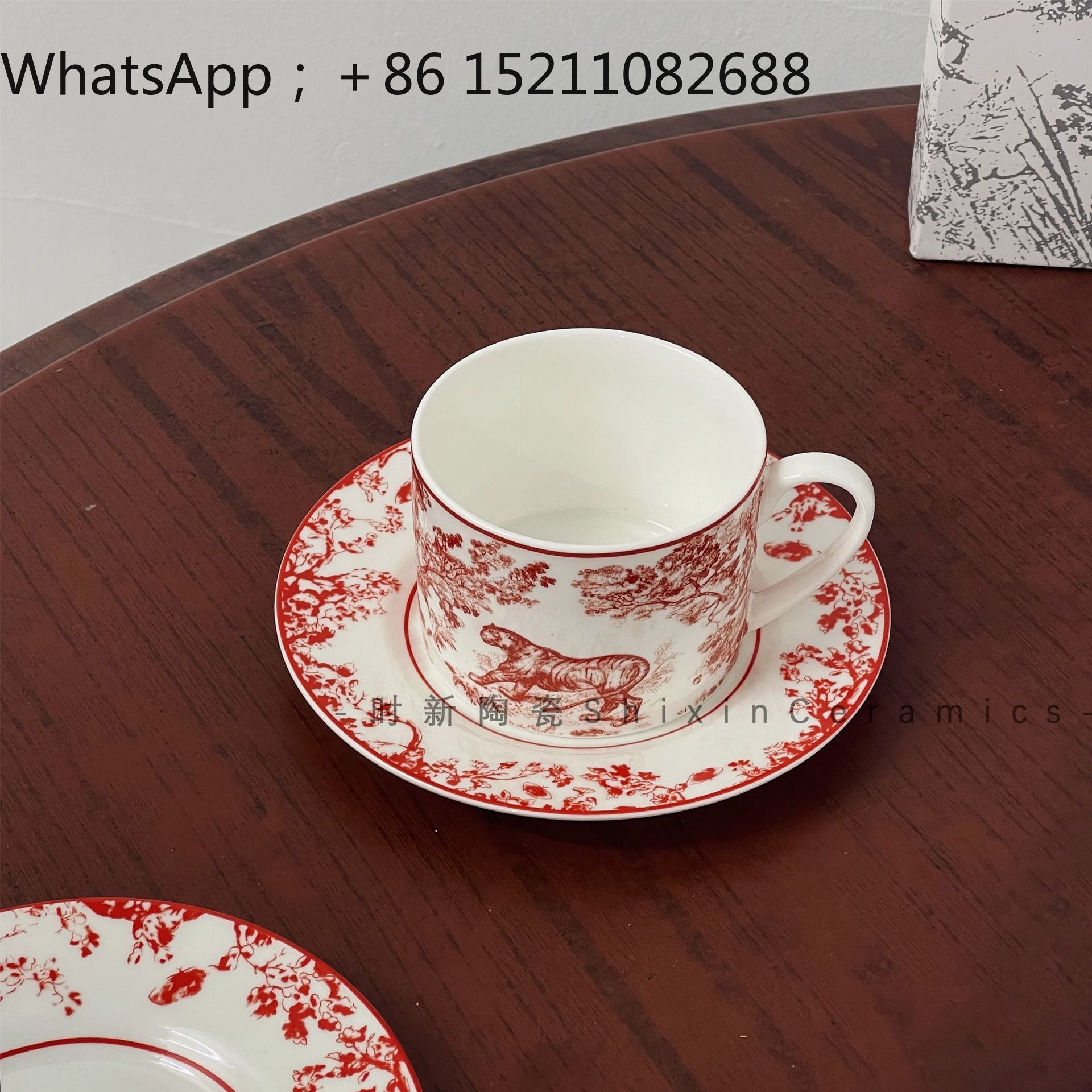 LLY kırmızı ve mavi gri hayvan - Coffee Tea Picture incelemesi ve fiyatı