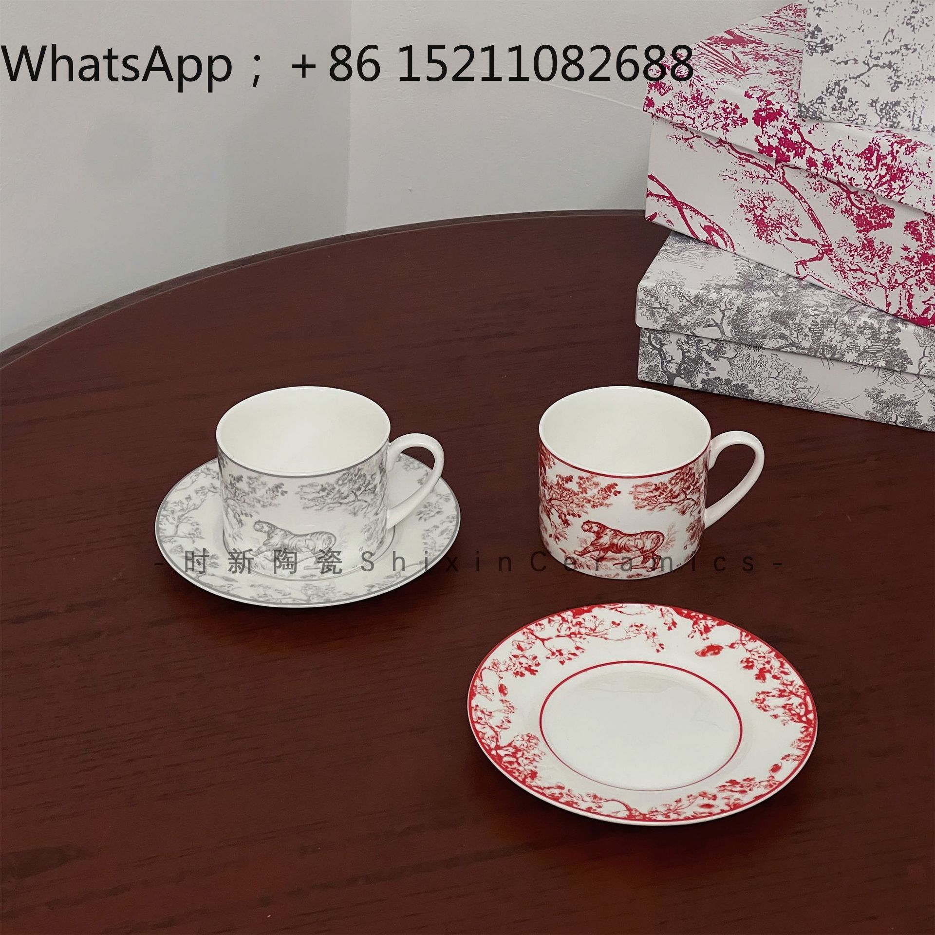 LLY kırmızı ve mavi gri hayvan - Coffee Tea Picture incelemesi ve fiyatı
