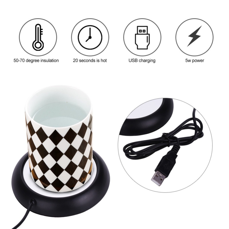 Ahşap Desenli USB Bardak Isıtı - Coffee Tea Warmer incelemesi ve fiyatı