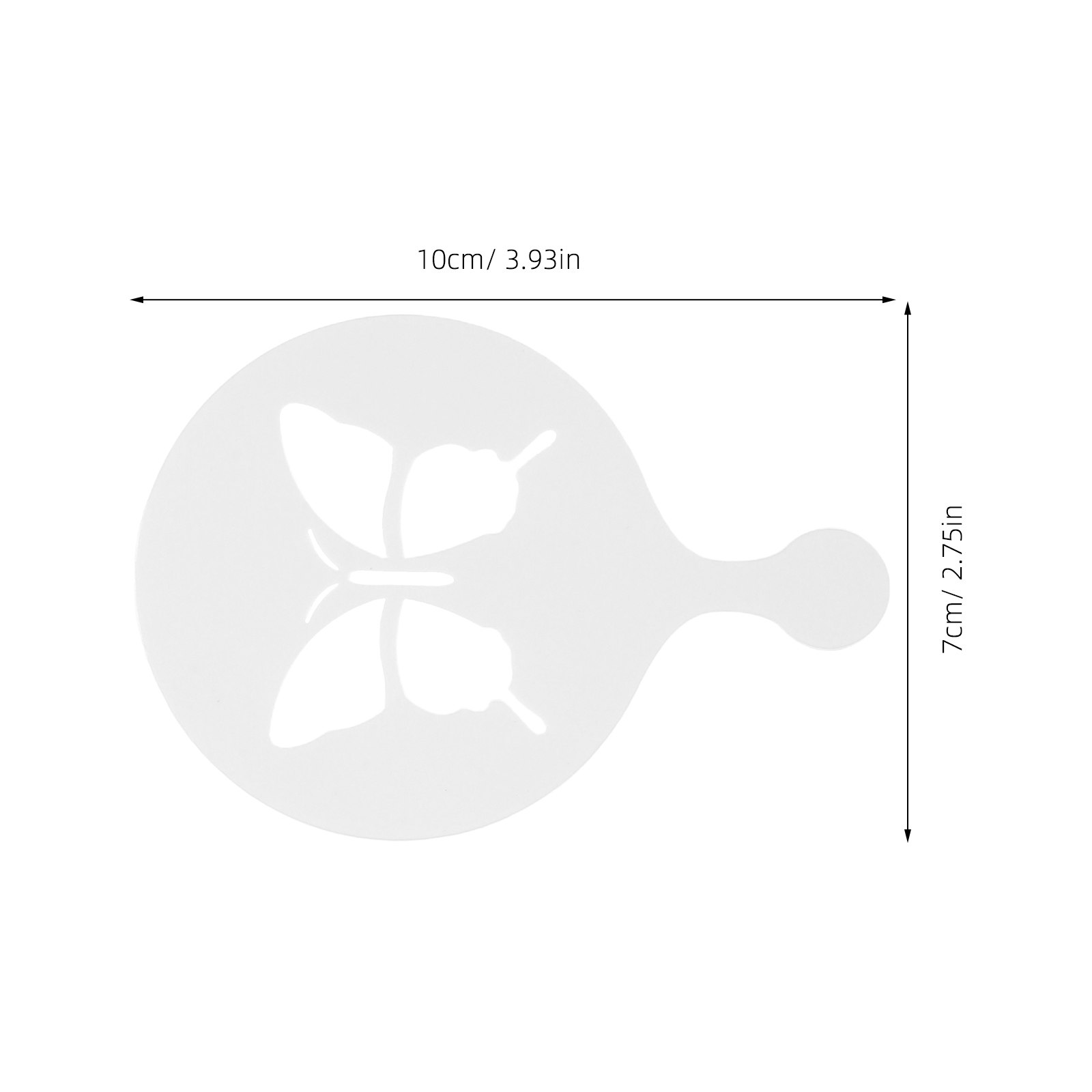 8 adetlik Kahve Sanatı Şablon  - Coffee Stencil Art incelemesi ve fiyatı