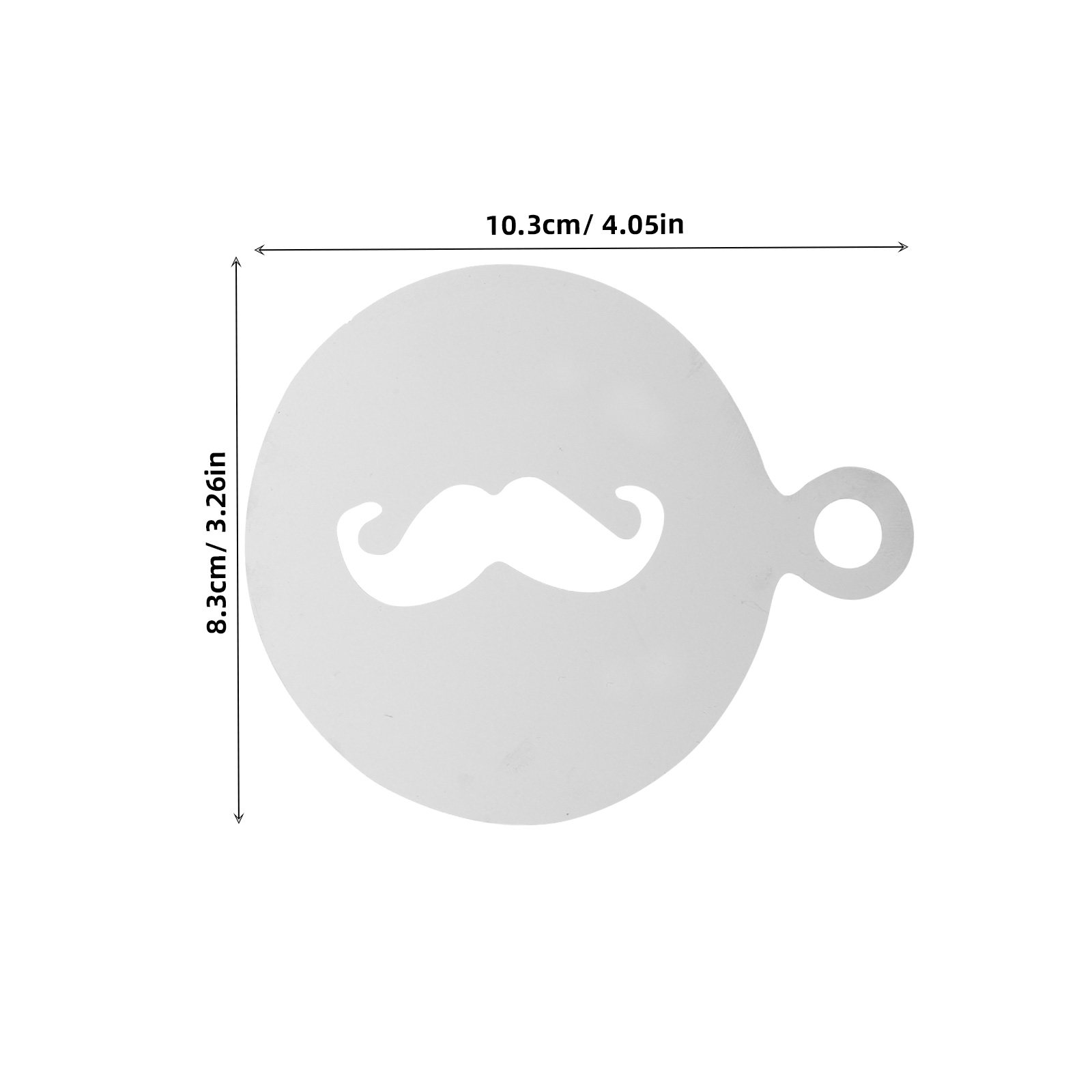 4 Adet Kahve Süsleme Şablonu,  - Coffee Stencil Art incelemesi ve fiyatı