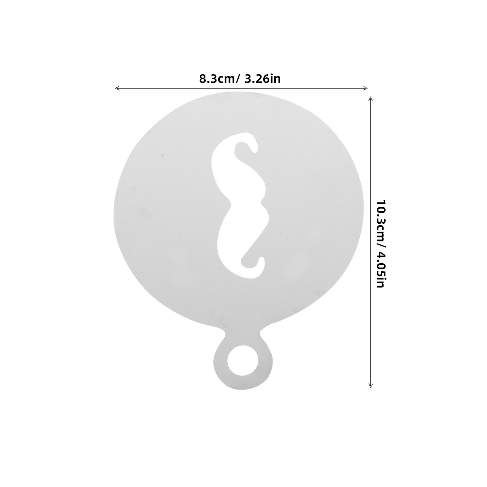 4 Adet Kahve Süsleme Şablonu,  - Coffee Stencil Art incelemesi ve fiyatı
