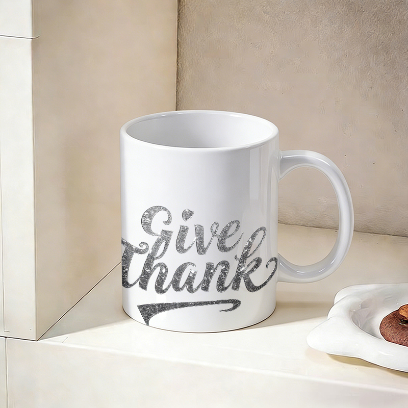 Gümüş Folyo Yazılı 'Teşekkür E - Coffee Tea Font incelemesi ve fiyatı