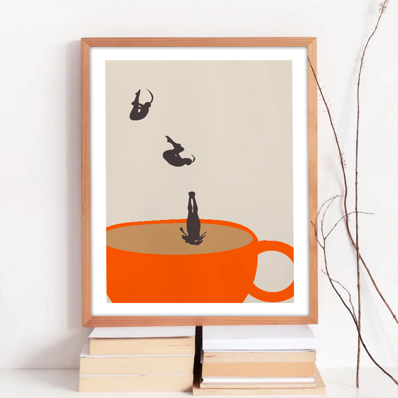 Komik kız kahve çay bardağı me - Coffee Tea Picture incelemesi ve fiyatı