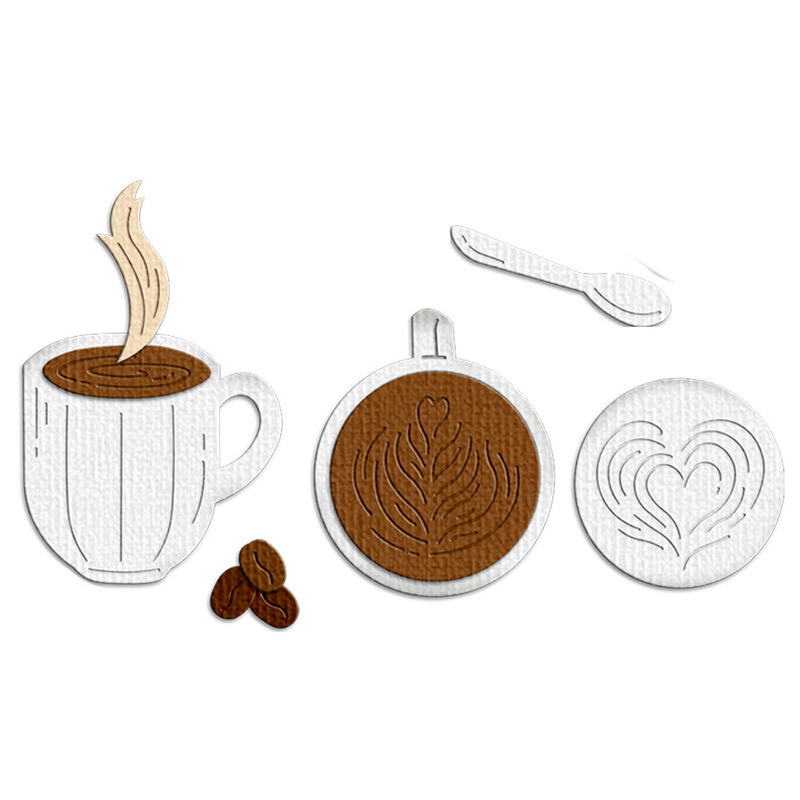 Kalp Latte Sanatı Kahve Fincan - Coffee Stencil Art incelemesi ve fiyatı