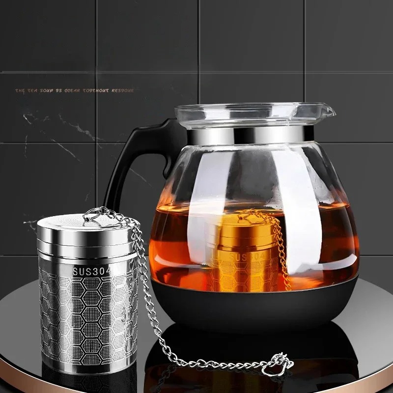 1 adet çay demliği, gevşek çay - Tea Strainer Mesh incelemesi ve fiyatı
