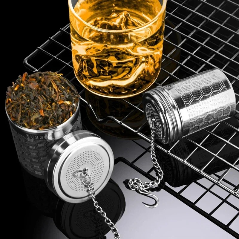 1 adet çay demliği, gevşek çay - Tea Strainer Mesh incelemesi ve fiyatı