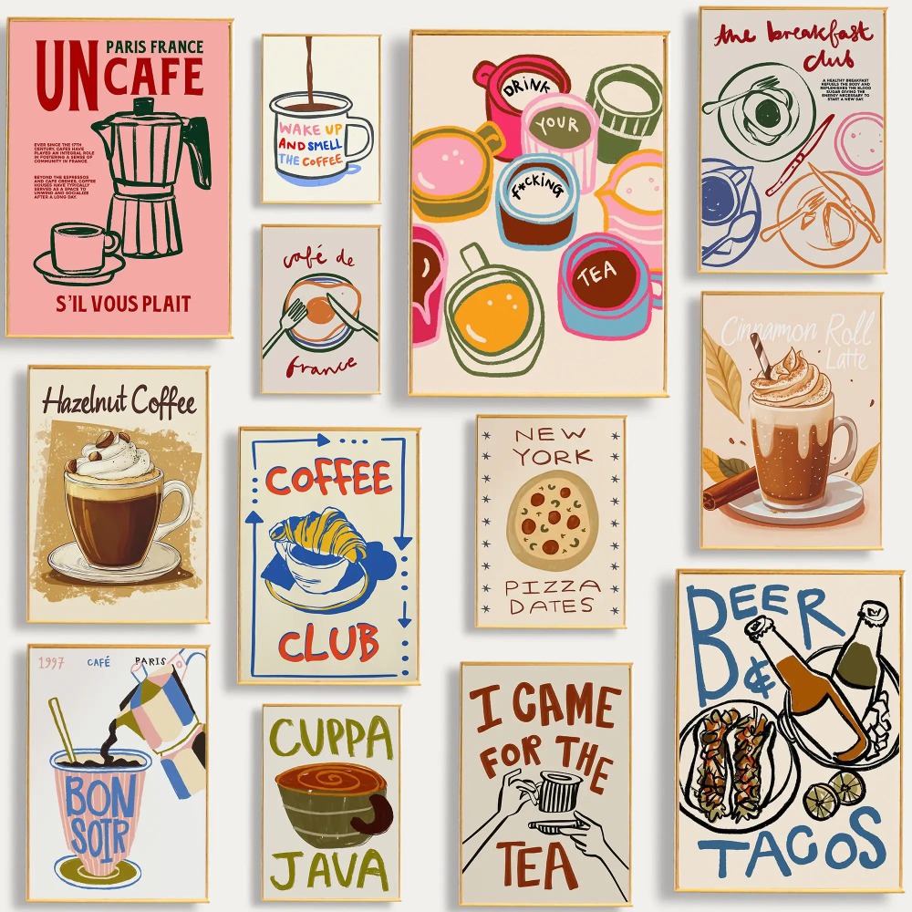 Kahve Dükkanı Öğleden Sonra Ça - Coffee Tea Picture incelemesi ve fiyatı