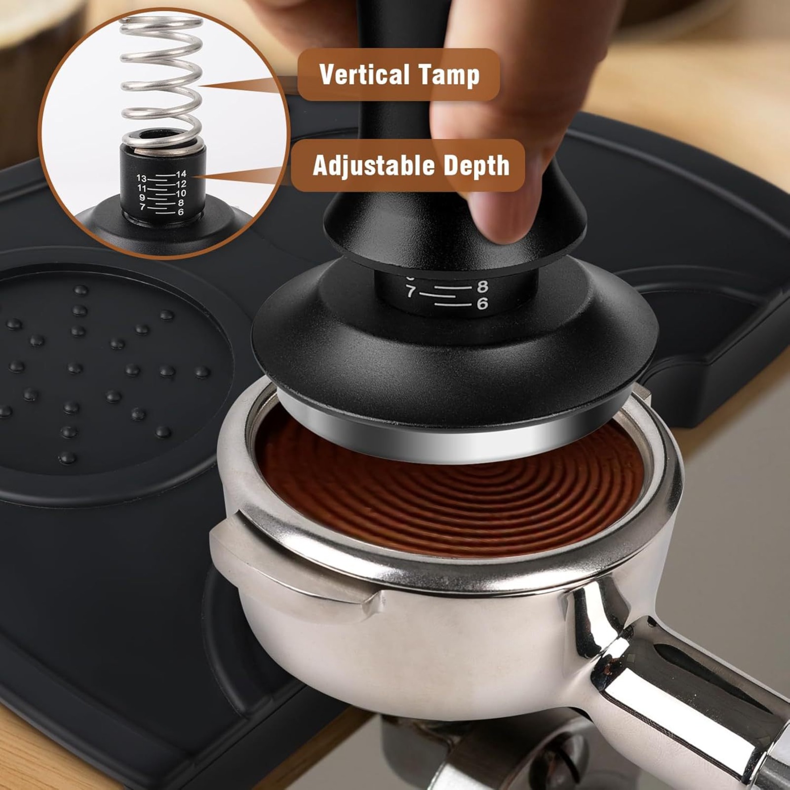 51mm Kahve Tamper Seti 22 Parç - Coffee Stencil Art incelemesi ve fiyatı