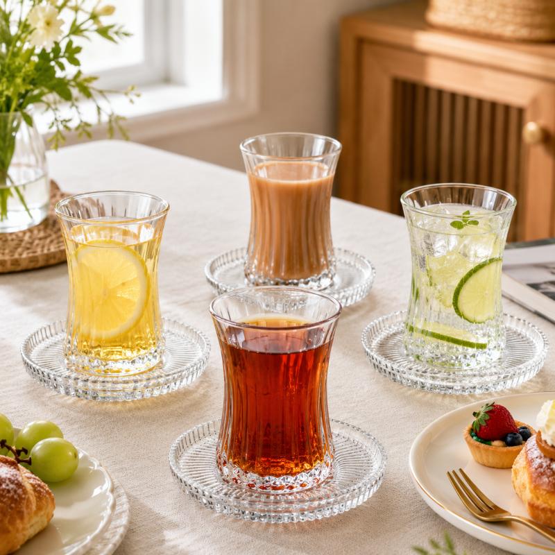 2 Parçalı Vintage Dikey Çizgil - Coffee Tea Uses incelemesi ve fiyatı