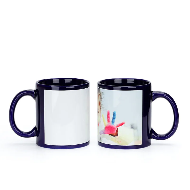Siyah fincan DIY Logo seramik  - Coffee Tea Picture incelemesi ve fiyatı