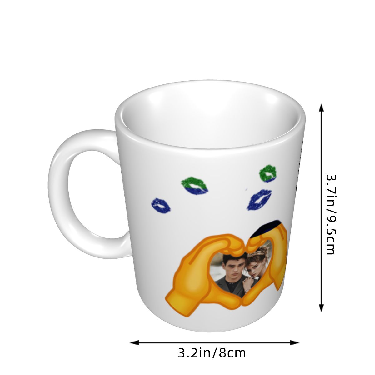 Kişiye Özel Çift Resimli Kişiy - Coffee Tea Picture incelemesi ve fiyatı