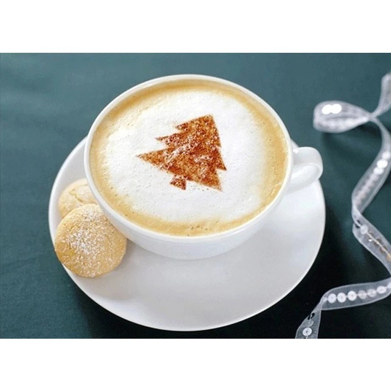 16 Adet Kahve Sanatı Şablonlar - Coffee Stencil Art incelemesi ve fiyatı
